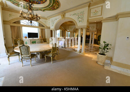 The Suite at the Hilton Hotel that Elvis Presley used in the early 1970's. Stock Photo