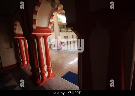 dhakeshori temple of 15 century dhaka is the most famous religious temple of hindu community also an architectural heritage of bangladesh Stock Photo