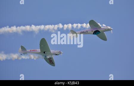 Twister Aerobatics Team flying in formation at the 2017 Bournemouth Air Festival Stock Photo