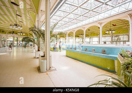 Thermal pump-room in Vichy Stock Photo