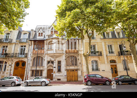 Buildings in Vichy city , France Stock Photo