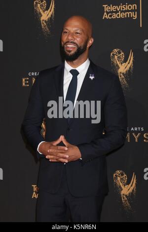 Creative Arts Emmy Awards 2017 Day 1 - Press Room Featuring: Common ...