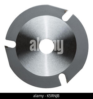 Angle grinder wood cutter disk for rough shaping. Stock Photo