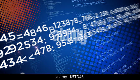 Computer programming code and technology concept. Big data and software abstract background. Stock Photo