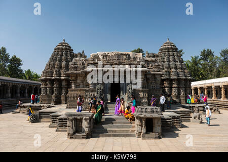 Chennakesava Temple or Keshava Temple, Somanathapura or Somnathpur, Karnataka, India