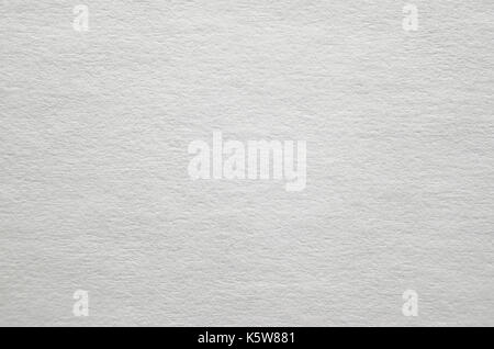 Texture of White Paper for Watercolor Close-up Stock Photo