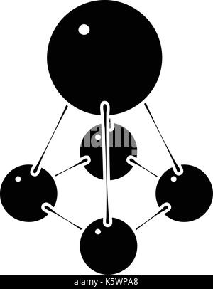 Nitromethane icon, simple style Stock Vector