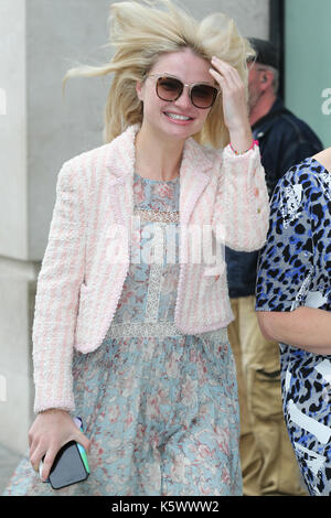 Emma Rigby Actress seen arriving to the BBC studios in London on 3rd, Sep 2017