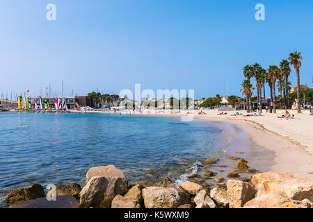 Plage du Casino Bandol Var France 83 Stock Photo