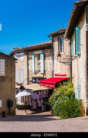 Rue Village Medieval du Castellet Var France Stock Photo