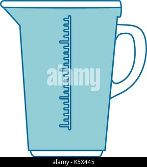 kitchen liter jar icon Stock Vector