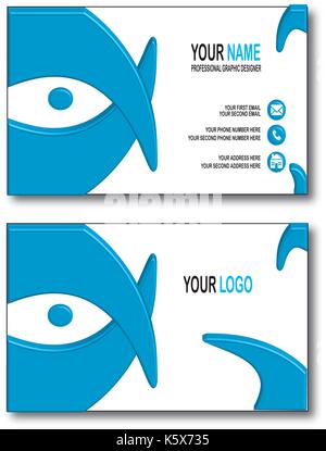 Corporate business card 03 Stock Vector