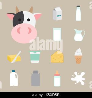 milk icon Stock Vector