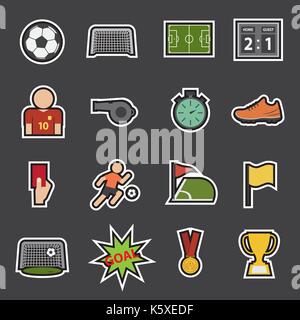 soccer icon Stock Vector