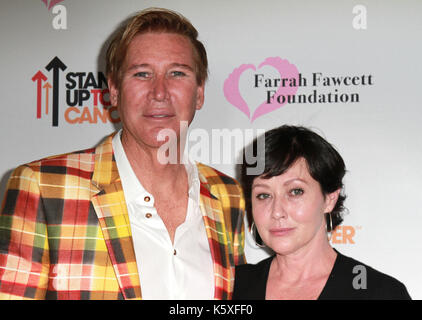 Beverly Hills, CA, USA. 10th Sep, 2017. 9 September 2017 - Shannen Doherty, Lawrence D. Piro attend Farrah Fawcett Foundation's 'Tex-Mex Fiesta' event honoring Stand Up To Cancer at the Wallis Annenberg Center for the Performing Arts . Photo Credit: Theresa Bouche/AdMedia Credit: Theresa Bouche/AdMedia/ZUMA Wire/Alamy Live News Stock Photo