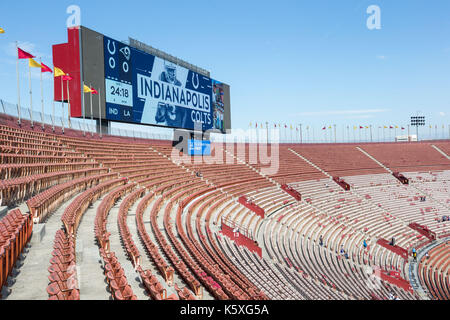 Los Angeles, CA, USA. 10th Sep, 2017. NFL Indianapolis Colts vs Los Angeles Rams at the Los Angeles Memorial Coliseum in Los Angeles, Ca on September 10, 2017. (Absolute Complete Photographer & Company Credit: Jevone Moore/MarinMedia.org/Cal Sport Media (Network Television please contact your Sales Representative for Television usage. Credit: csm/Alamy Live News Stock Photo