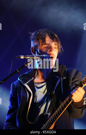 Pete Doherty of The Libertines performing live on the Main Stage at the 2017 OnBlackheath Festival in Blackheath, London. Photo date: Sunday, September 10, 2017. Photo credit should read: Roger Garfield/Alamy Stock Photo