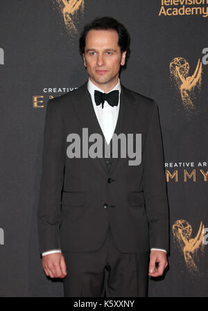 LOS ANGELES, CA - SEPTEMBER 10: Matthew Rhys, at 2017 CREATIVE ARTS EMMY AWARDS - DAY 1 at Microsoft Theater on September 10, 2017 in Los Angeles, California. Credit: Faye Sadou/MediaPunch Stock Photo