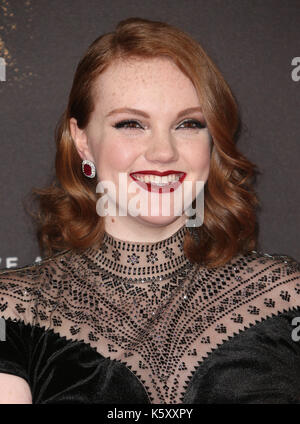 Shannon Purser at the 2017 Creative Arts Emmy Awards - Day 2 held at