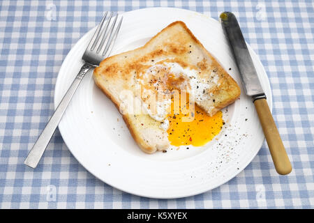 Egg surprise Stock Photo