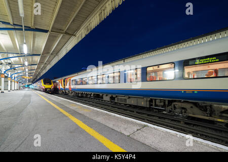 Basingstoke station in Hampshire, UK Stock Photo