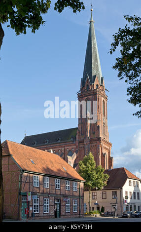 St. Nicholas' Church, Lueneburg, Lower Saxony, Germany Stock Photo