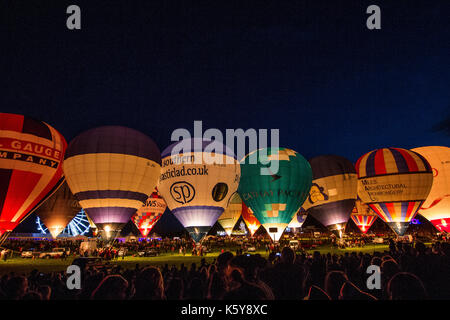 Bristol hot air balloon fiesta Stock Photo