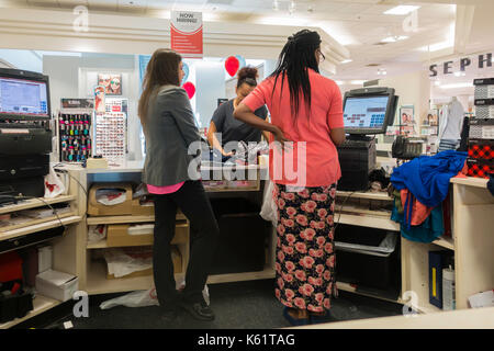 Colorful print leggings on sale at J.C. Penny's department store in  Roosevelt Field in Garden City, New York Stock Photo - Alamy