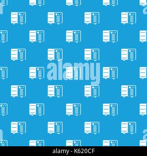 Inverter welding machine pattern seamless blue Stock Vector