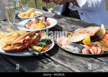 West Mersea Island Stock Photo