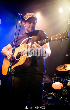 Milan Italy. 11th September 2017. The English singer-songwriter BEN MCKELVEY performs live on stage at Alcatraz opening the show of Mike and the Mechanics Stock Photo