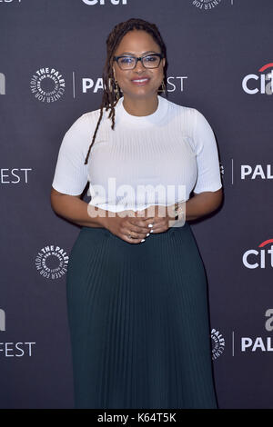 Beverly Hills, USA. 10th Sep, 2017. Ava DuVernay at the screening of 'Queen Sugar' at PaleyFest 2017 Fall TV Previews at the im Paley Center for Media. Beverly Hills, 10.09.2017 | Verwendung weltweit Credit: dpa/Alamy Live News Stock Photo