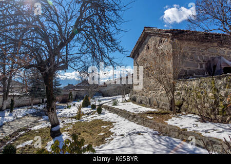 Medieval church of St. Theodore Tyron and St. Theodore Stratelates, Dobarsko village, Blagoevgrad region, Bulgaria Stock Photo