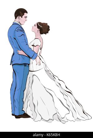 Bridegroom Wedding Marriage Drawing, bride and groom silhouette, love,  couple png | PNGEgg