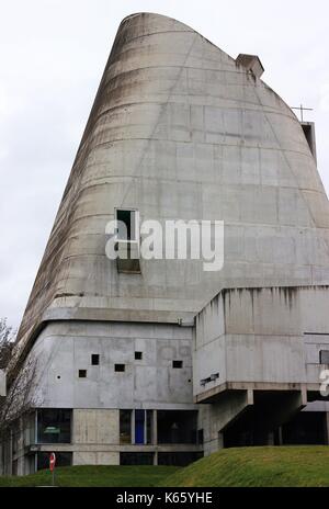 eglise site le Corbusier Stock Photo