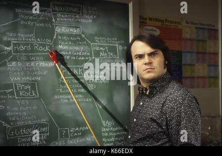 SCHOOL OF ROCK 2003 Paramount Pictures film with Jack Black Stock Photo -  Alamy