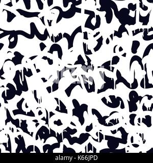 Seamless pattern graffiti Stock Vector
