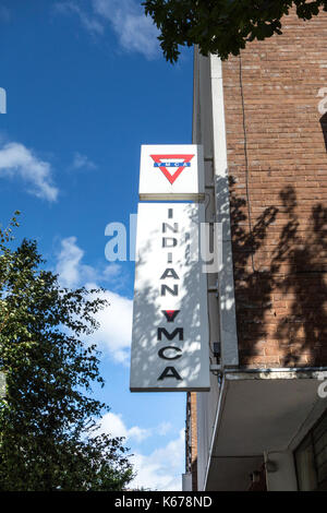 The YMCA Indian Student Hostel in Fitzrovia, LOndon, UK Stock Photo