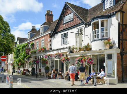 La Place Restaurant, Great Minster Street, Winchester, Hampshire, England, United Kingdom Stock Photo