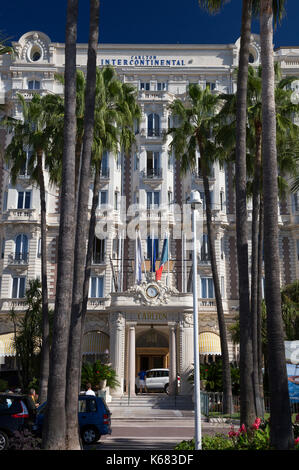 InterContinental Carlton Cannes Hotel, Cannes, France Stock Photo