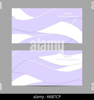 Set of horizontal banners Stock Vector
