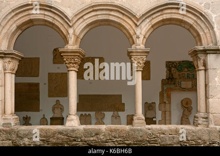 Provincial museum - cloister, Lugo, Region of Galicia, Spain, Europe Stock Photo