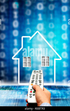 smart home and domotics concept Stock Photo