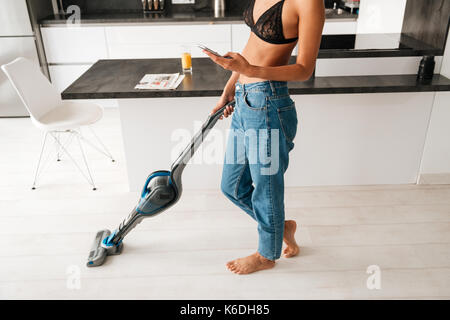 Woman and dirty bra hi-res stock photography and images - Alamy