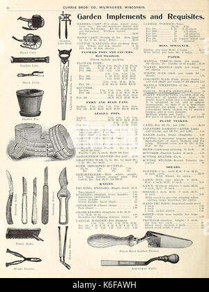 Currie's general wholesale catalogue for florists, market gardeners and truckers (16388790135) Stock Photo