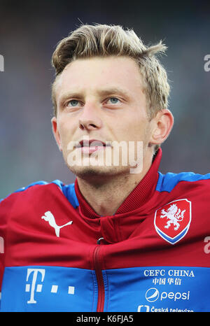 Czech Republic's Ladislav Krejci during the 2018 FIFA World Cup Qualifying, Group C match at Windsor Park, Belfast Stock Photo