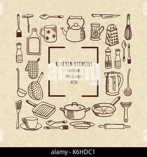 Cookware, vector illustration Stock Vector