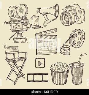 cinema. vector illustration Stock Vector