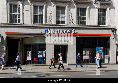 Nationwide Building Society on Strand, London, England, United Kingdom, UK Stock Photo