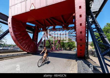 Rotherhithe Street Bascule Bridge in London, England, United Kingdom, UK Stock Photo